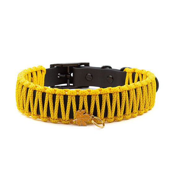 Kakla siksna "Maple Yellow"