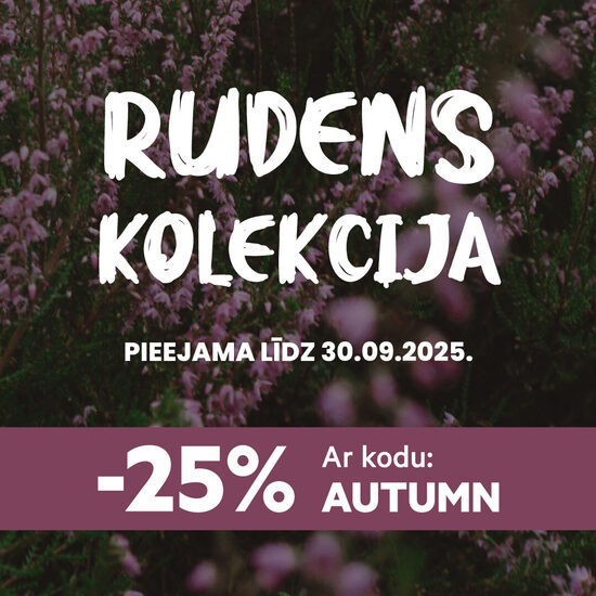 -25% atlaide RUDENS kolekcijai