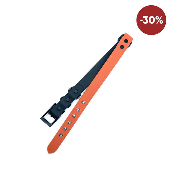Two tone waterproof collar