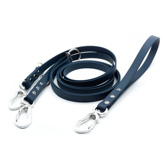 Multifunctional leash + traffic leash for 2 dogs