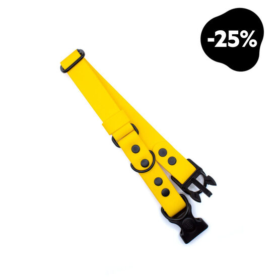 Ūdensizturīga kakla siksna ar diviem D riņķiem un Side Release sprādzi