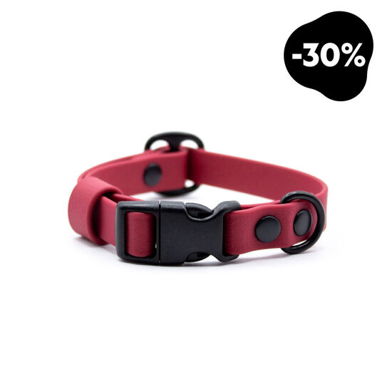 S izmēra kakla siksna ar plastmasas side release sprādzi