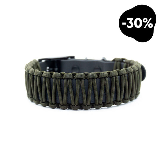 Kakla siksna "Army Green"