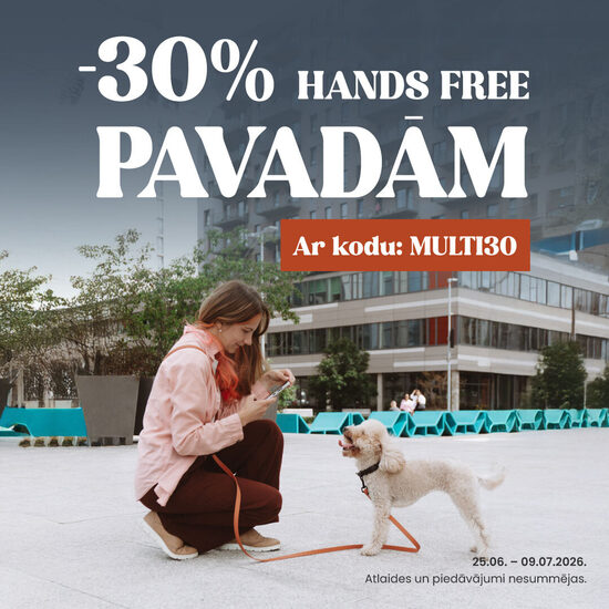 -30% on HANDS FREE leashes with code: MULTI30