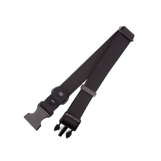 Collar with lockable plastic side release buckle, Hexa PVC coating