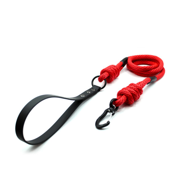 Leash with PVC handle